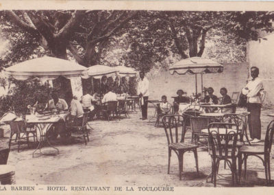 Le restaurant et hôtel de La Touloubre