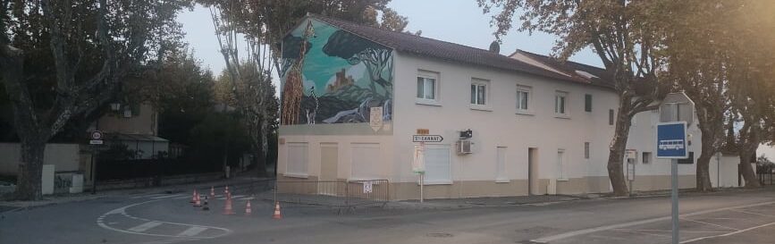 La fresque est presque terminée