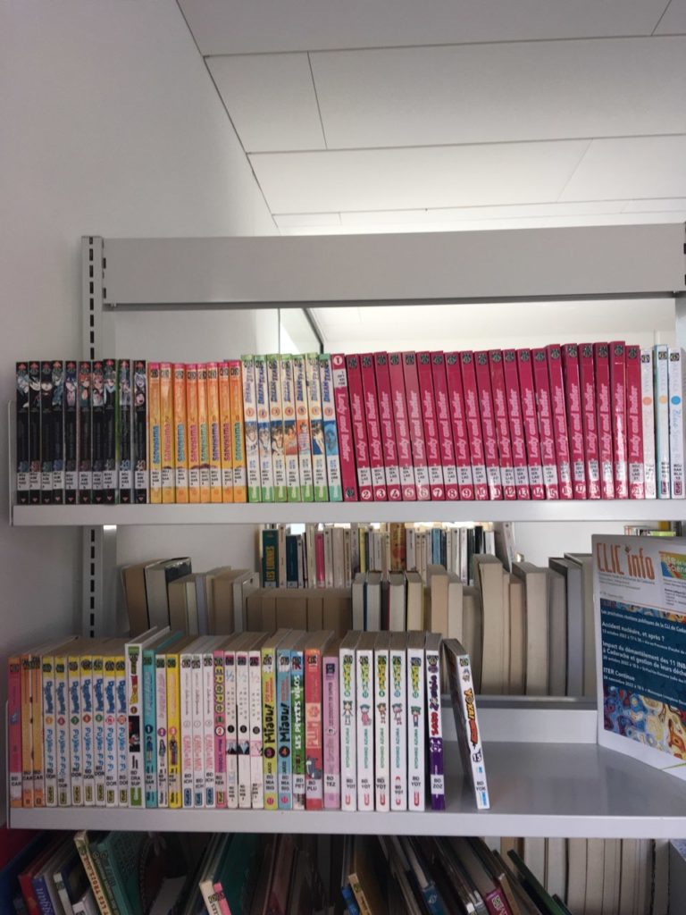 Les livres de la bibliothèque