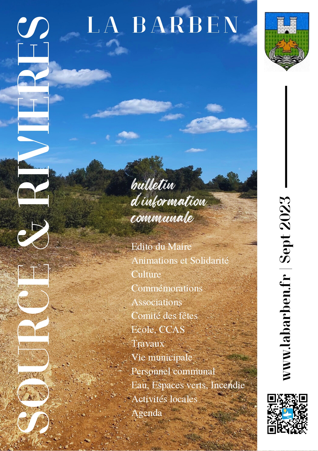 Entre source et rivière Septembre 2023 à La Barben