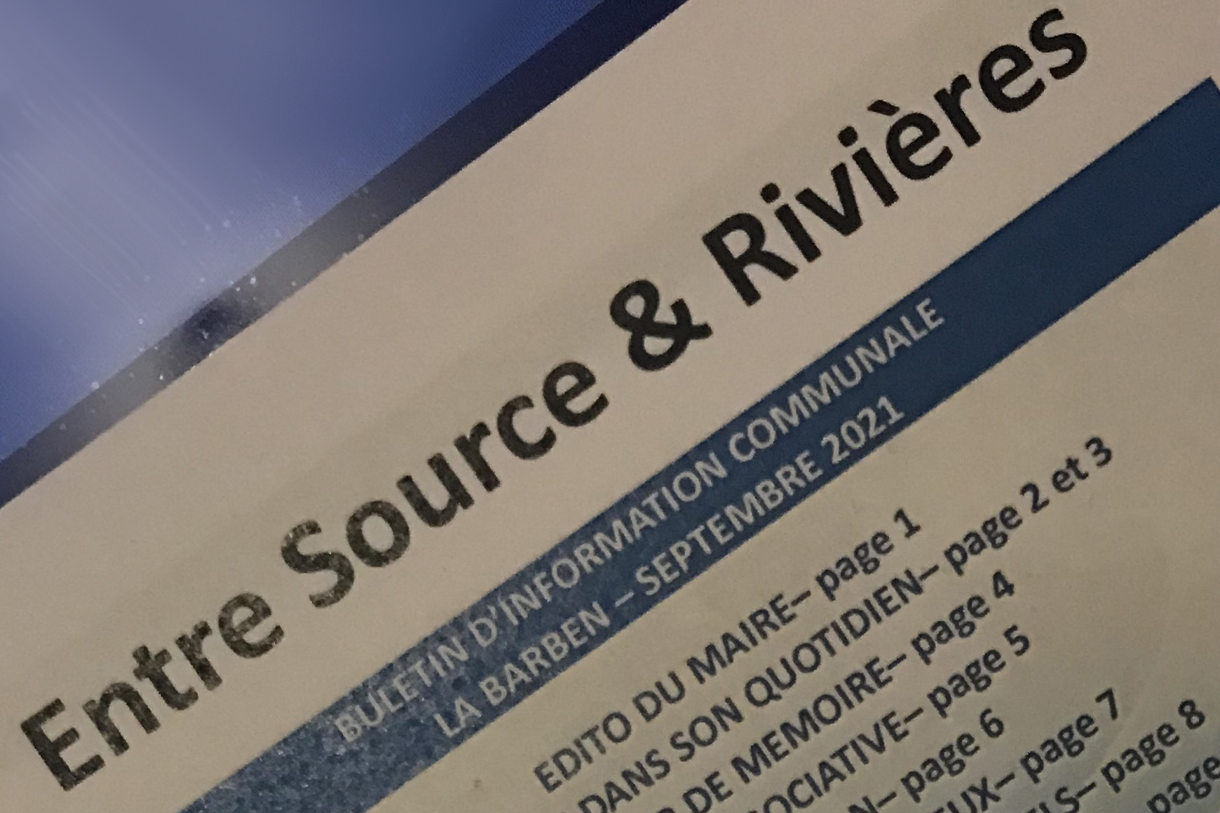 Le journal du village